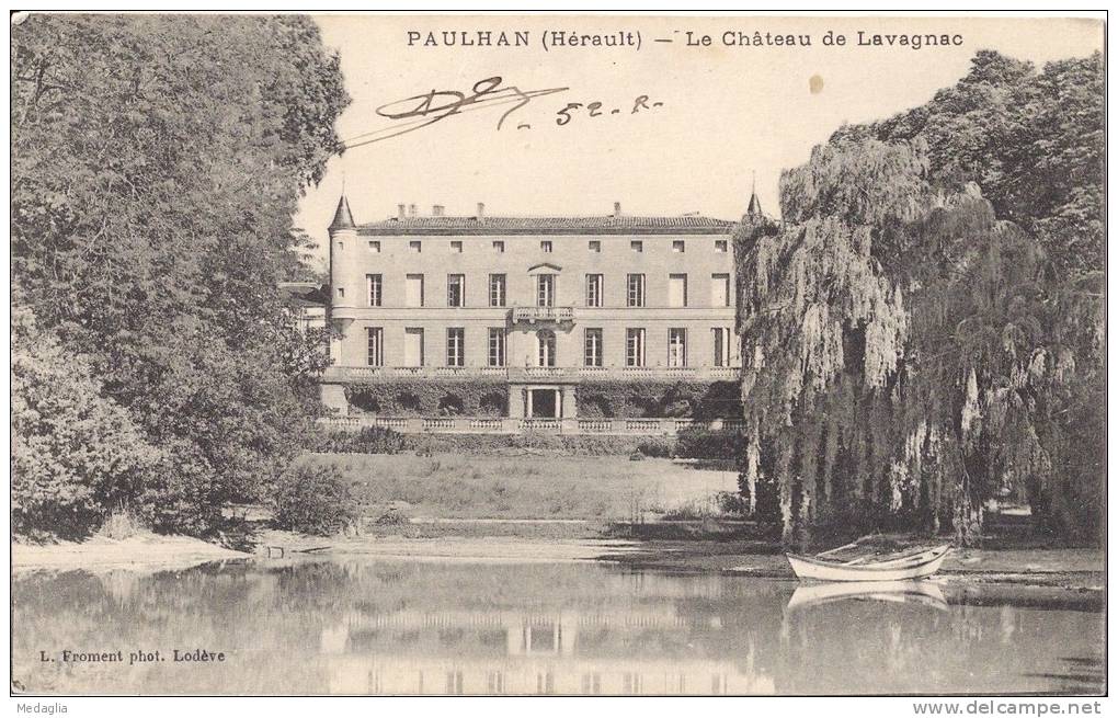 PAULHAN - LE CHATEAU DE LAVAGNAC - Paulhan