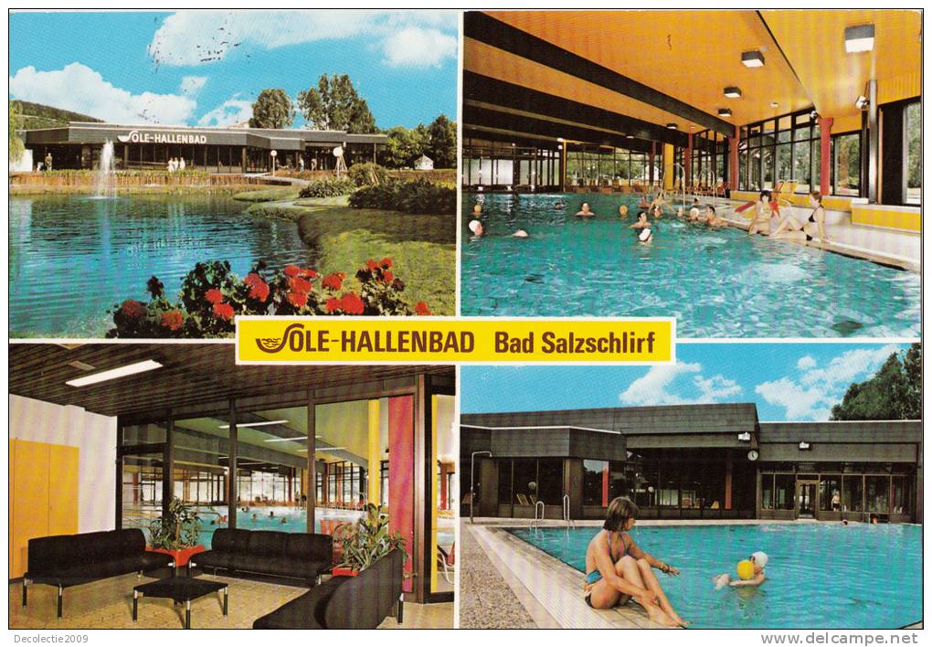 B36061 Sole Hallenbad Bad Salzschlirf  Used Perfect   Shape - Fulda