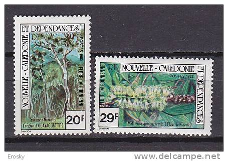 M4645 - COLONIES FRANCAISES NOUVELLE CALEDONIE Yv N°457/58 ** Flore Calédonienne - Unused Stamps