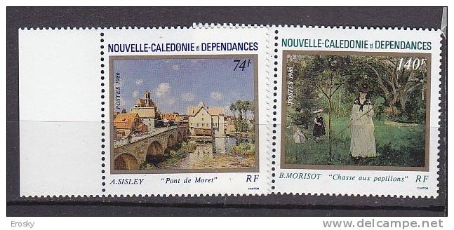 M4654 - COLONIES FRANCAISES NOUVELLE CALEDONIE Yv N°529/30 ** Peintres - Unused Stamps