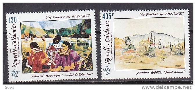 M4672 - COLONIES FRANCAISES NOUVELLE CALEDONIE AERIENNE Yv N°278/79 ** Peintres Du Pacifique - Nuevos