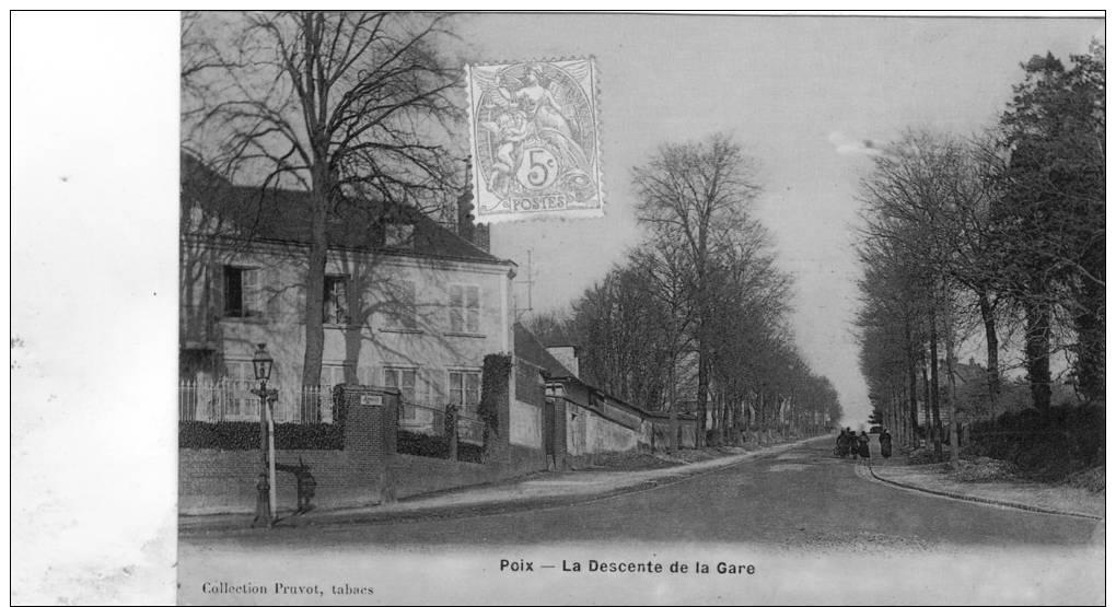 Poix La Descente De La Gare - Poix-de-Picardie