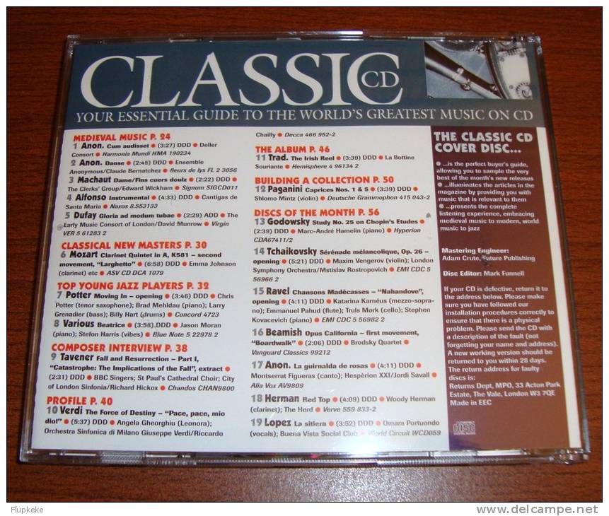 Cd Classic Cd Volume 125 Experience The Ethereal Beauty Of Medieval Music - Classique