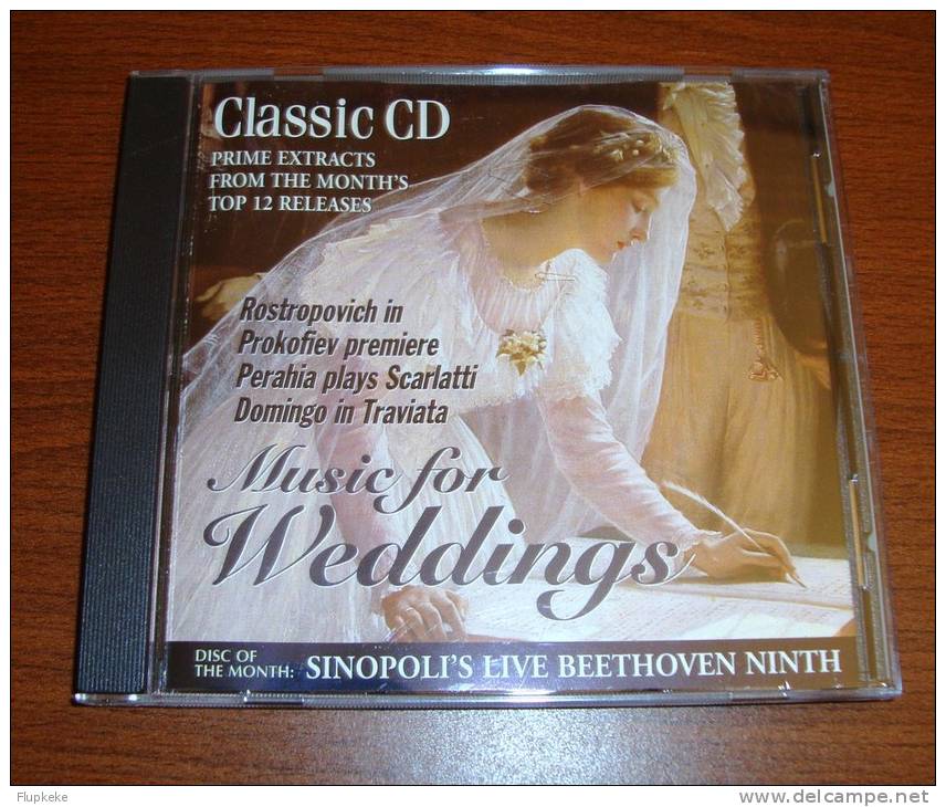 Cd Classic Cd Volume 86 Music For Weddings Rostropowich Prkofeiv Perahia Domingo - Classique
