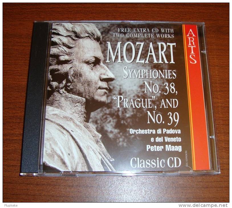 Cd Classic Cd Volume 91b Wolfgang Amadeus Mozart Symphony No 38 + 39 - Classique