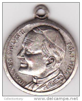 Medaglia Papale - Papa Giovanni Paolo II - O.L. Czstochowa - Diam. 27 Peso 10.3 (2) - Altri & Non Classificati