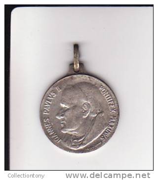 Medaglia Papale - Papa Giovanni Paolo II - IVBILAEVM REDEMPTIONIS - 1983 Diam. 22 Peso 4.7 (6) - Sonstige & Ohne Zuordnung