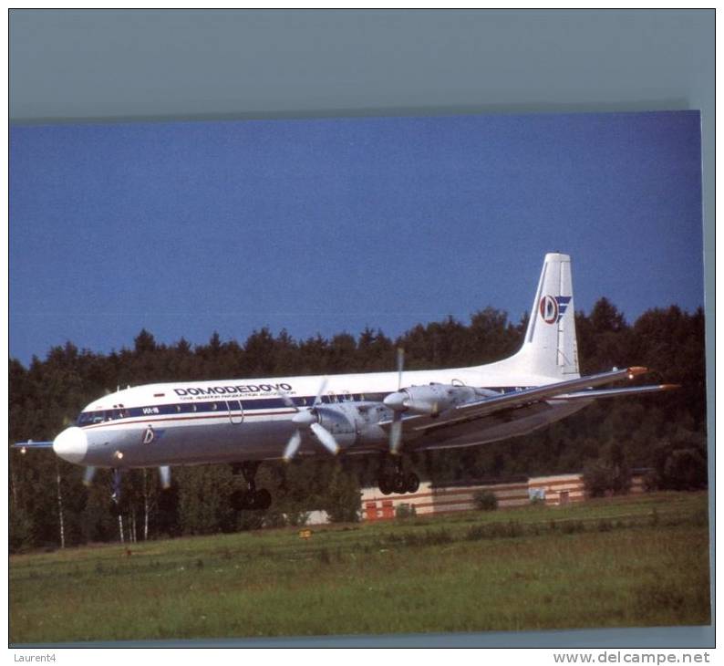 Aero (avi -60) - Avion - Airplane - IL 18D  - Domodedovo Airlines - 1946-....: Moderne