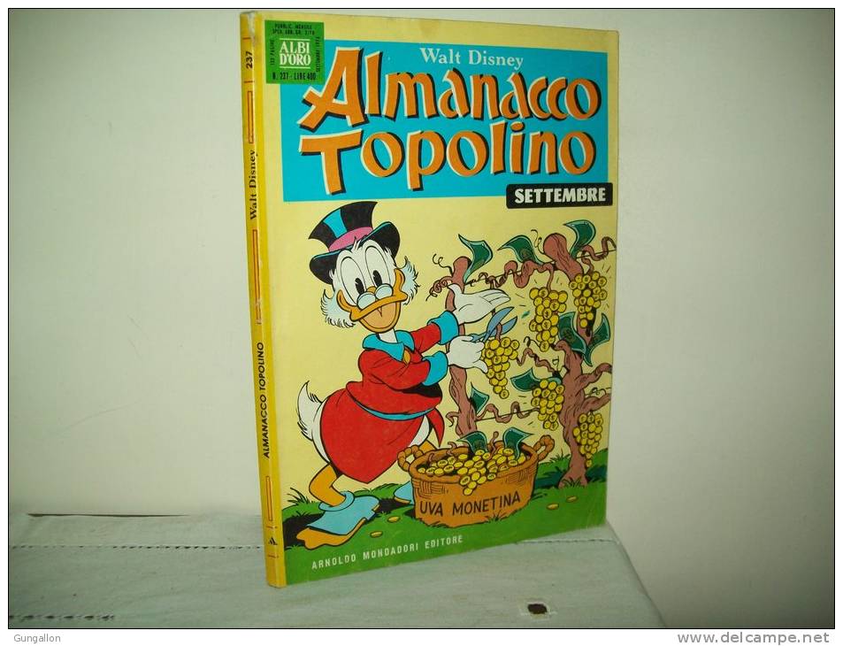 Almanacco Topolino (Mondadori 1976) N. 237 - Disney