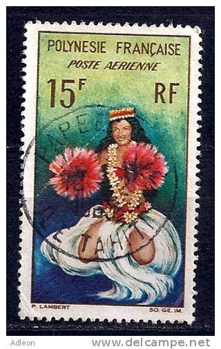 Polynésie - Danseuse Tahitienne -YT PA 7 Obl. - Usados