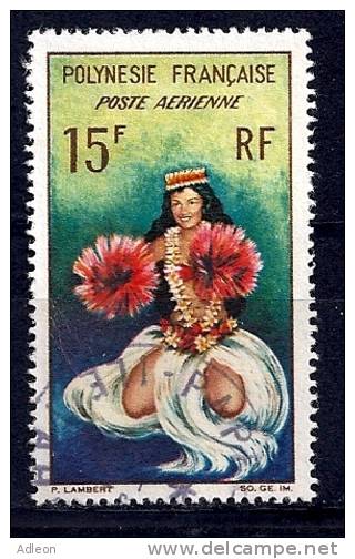 Polynésie - Danseuse Tahitienne -YT PA 7 Obl. - Oblitérés