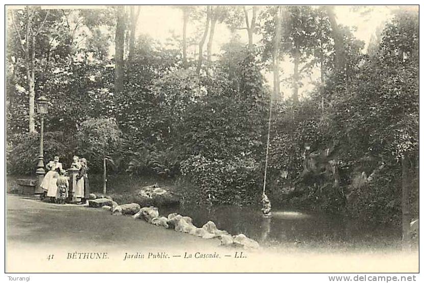 Pas-de-Calais : R 62 112 : Béthune  -  Jardin Public - Bethune