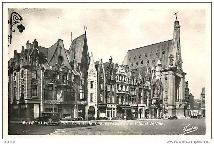 Pas-de-Calais : R 62 127 : Béthune  -  Mairie - Bethune