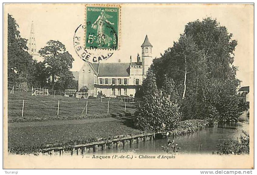 Pas-de-Calais : R 62 131 : Arques  -  Château - Arques