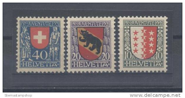 SWITZERLAND - 1921 CHILDRENS FUND - V5032 - Neufs