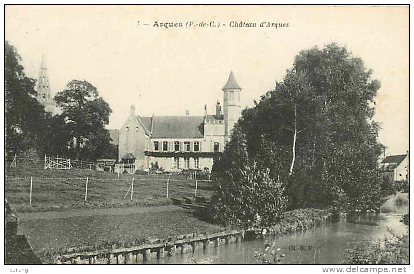 Pas-de-Calais : R 62 135 : Arques  -  Château - Arques