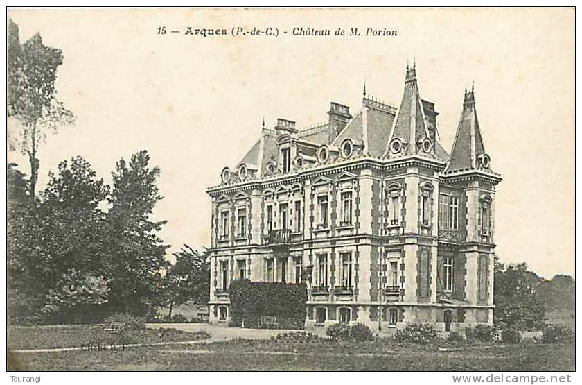 Pas-de-Calais : R 62 136 : Arques  -  Château - Arques