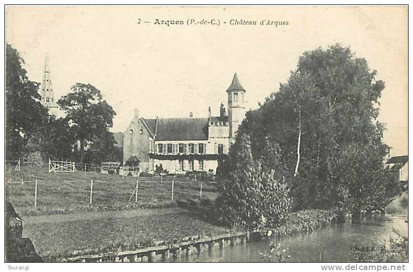 Pas-de-Calais : R 62 145 : Arques  -  Château - Arques