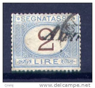 1870 - Regno -  Italia - Italy - Italie - Italien - Segnatasse - Sass. N. 12 USED -  (W0208...) - Strafport