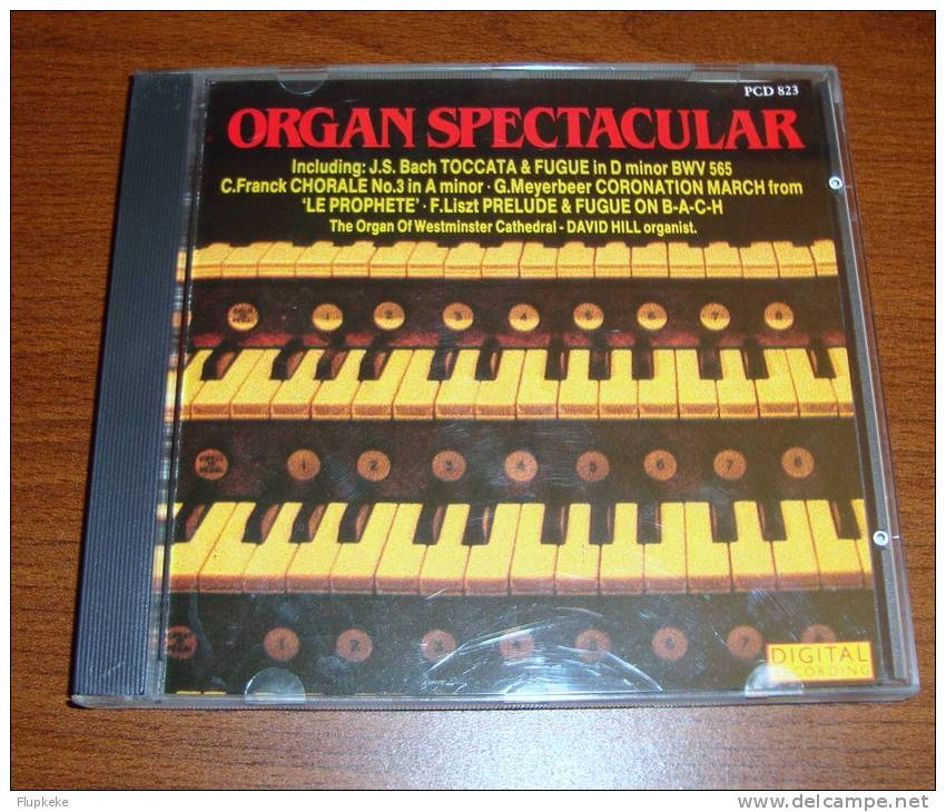 Cd Organ Spectacular Pickwick International PCD 823 - Classique