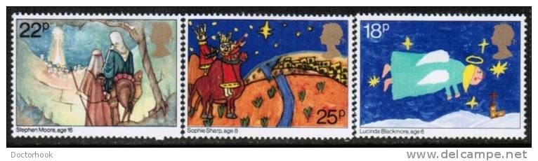 GREAT BRITAIN   Scott #  960-4*  VF MINT LH - Unused Stamps