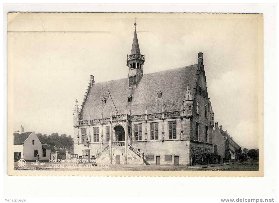 1939 DAMME Stadhuis NELS Baute - Damme