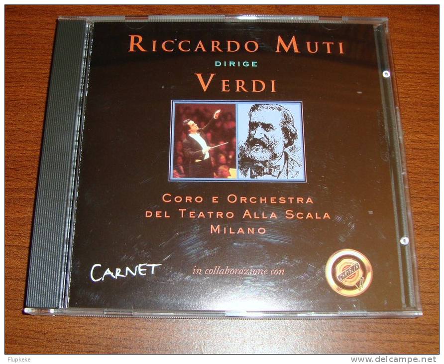 Cd Emi Ricardo Muti Dirige Verdi Coro E Orchestra Del Teatro Alla Scalla Milano - Opera