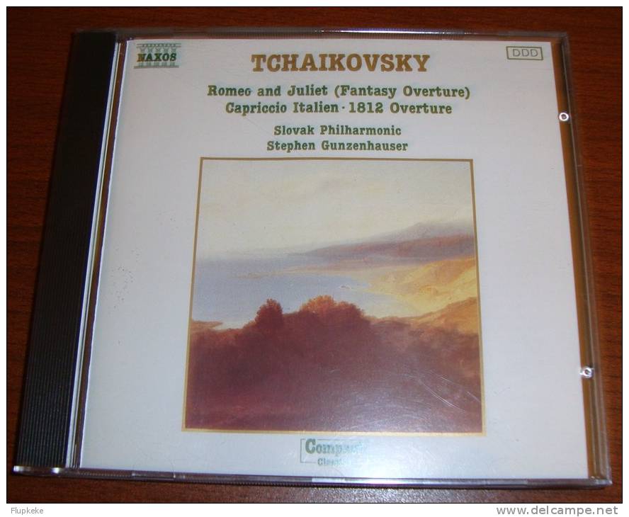 Cd Tchaikovsky Romeo And Juliet Capriccio Italien 1812 Overture Naxos 8550030 - Classique