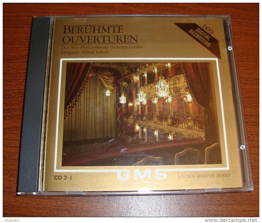 Cd Golden Master Serie Berümte Ouverturen Giacchino Rosini Otto Nicolai Richard Wagner Mozart - Klassik