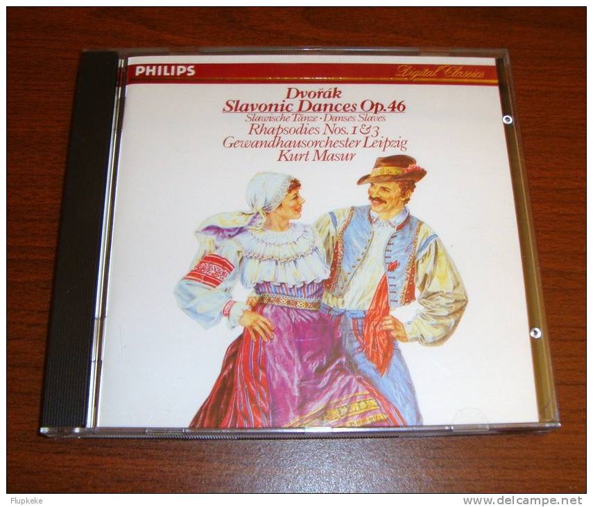 Cd Philips Dvorak Dances Op 46 Slavonic Rhapsodies Op 45 - Classique