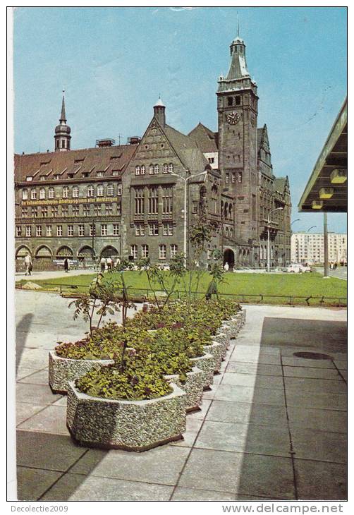 B35773 Karl Marx Stadt Blick Zum Rathaus Not  Used Good   Shape - Chemnitz (Karl-Marx-Stadt 1953-1990)