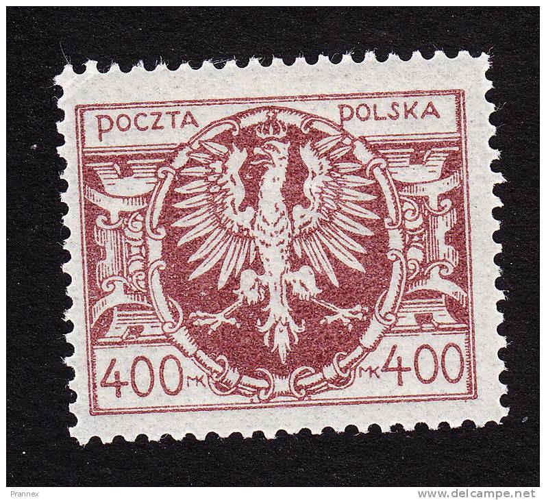 Poland, Scott #168, Mint Hinged, Polish Eagle, Issued 1923 - Ungebraucht