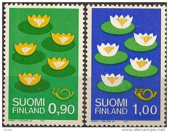 Finlande Finland 1977 Yvertn° 767-68*** MNH Cote 2,50 Euro - Ongebruikt