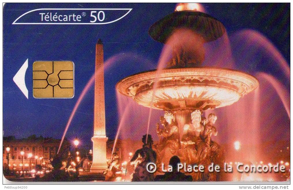 TELECARTE   PLACE DE LA CONCORDE  ( F1089) - 2000