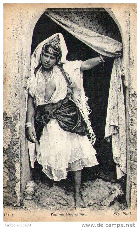 ALGERIE SCENES ET TYPES FEMME MAURESQUE - Non Classés