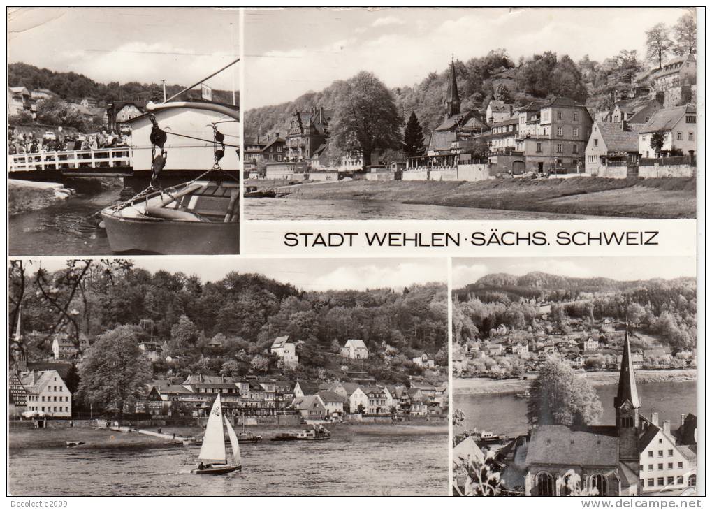 B35835 Stadt Wehlen Sachs Schweiz Used Good   Shape - Wehlen