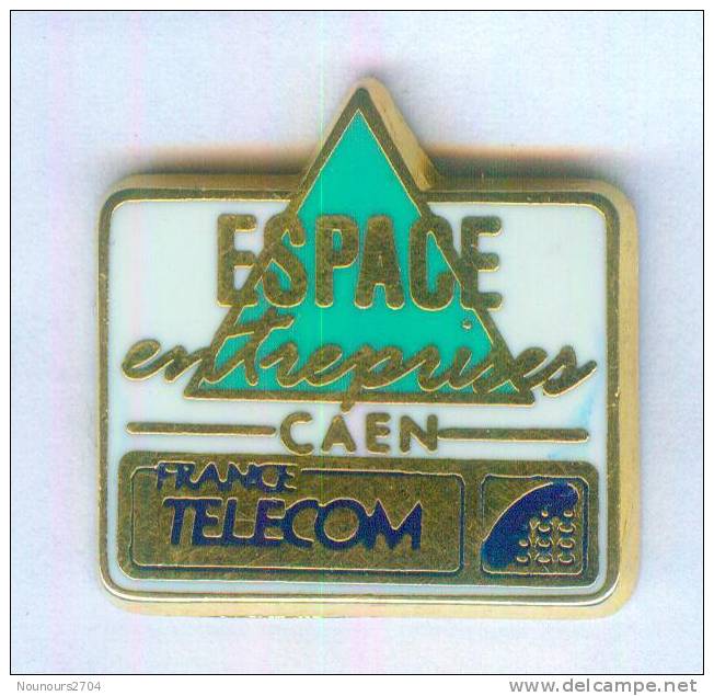 Pin´s France Télécom - ESPACE ENTREPRISE CAEN (14) -  Zamac - Pichard - A1389 - France Telecom