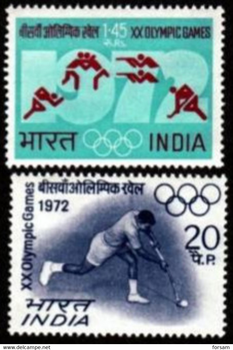 INDIA..1972..Michel # 538-539...MNH. - Unused Stamps