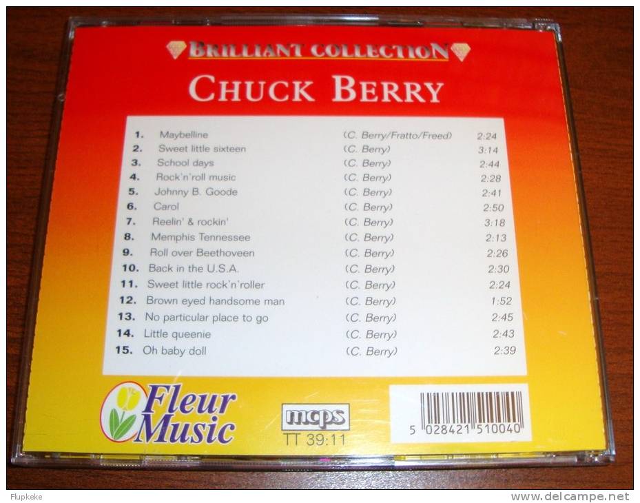 Cd Brilliant Collection Fleur Music Chuck Berry - Rock