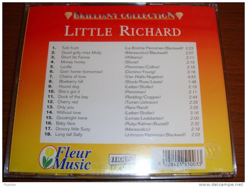 Cd Brilliant Collection Fleur Music Little Richard - Rock