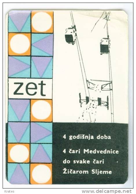 Pocket Calendars - Yugoslavia - Kleinformat : 1961-70