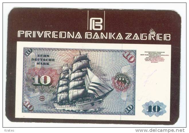 Pocket Calendars - Money, Yugoslavia - Tamaño Pequeño : 1971-80