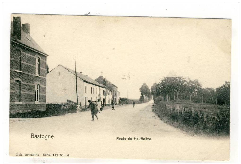 Bastogne - Route De Houffalize - 1904 - Edition Nels, Bruxelles Série 122 N° 6 - Bastogne