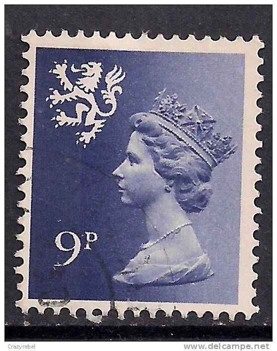 SCOTLAND GB 1978 9p VIOLET USED MACHIN STAMP SG S28 (C351) - Escocia