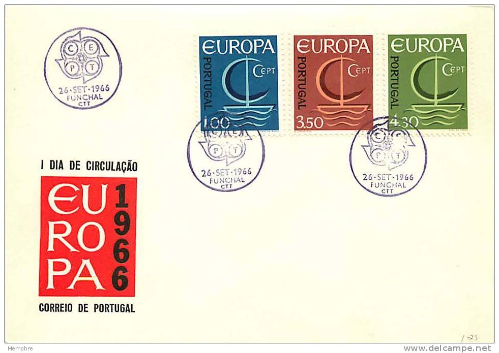 1966  EUROPA - FDC