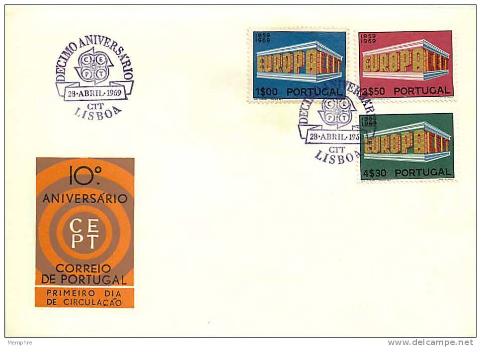 1969 EUROPA - FDC