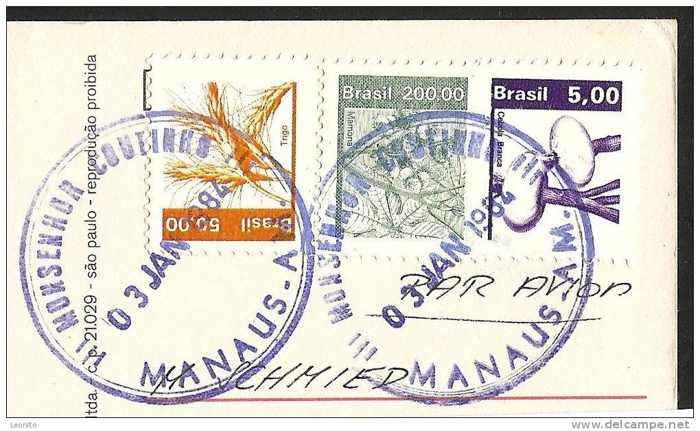 Lembrança De MANAUS Brasil 1984 - Manaus