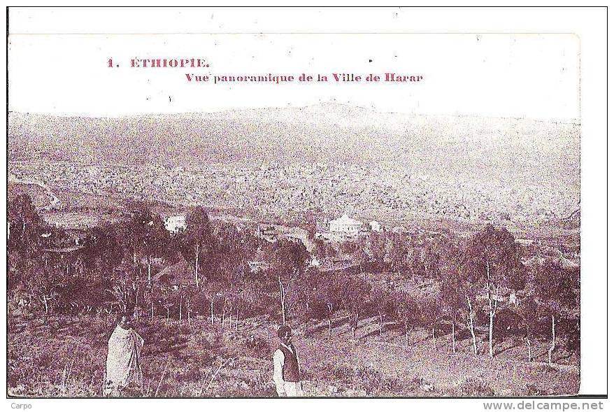 ÉTHIOPIE - Vue Panoramique De La Ville De Harar. - Äthiopien