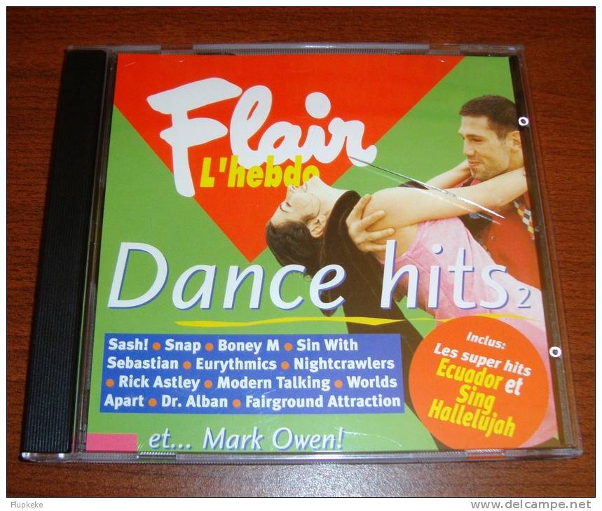 Cd Dance Hits 2 Ecuador Sing Hallelujah Sash Snap Boney M Sin With Sebastian Eurythmics Astley World Apart Dr Alban - Dance, Techno & House