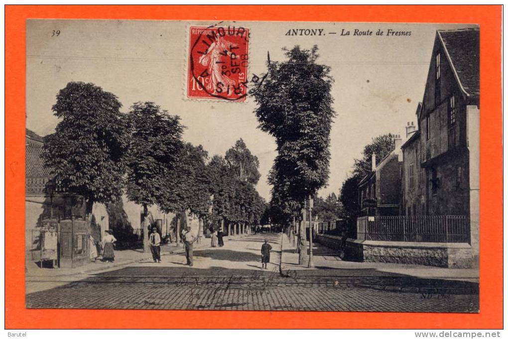 ANTONY - La Route De Fresnes - Antony